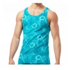 tank top shirt in teal