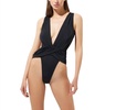 doris one piece in black