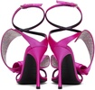 Pink Sergio Rossi Edition Marquise Heeled Sandals