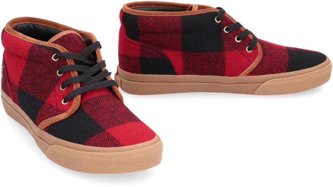 Polo Ralph Lauren Fabric Mid-Top Sneakers