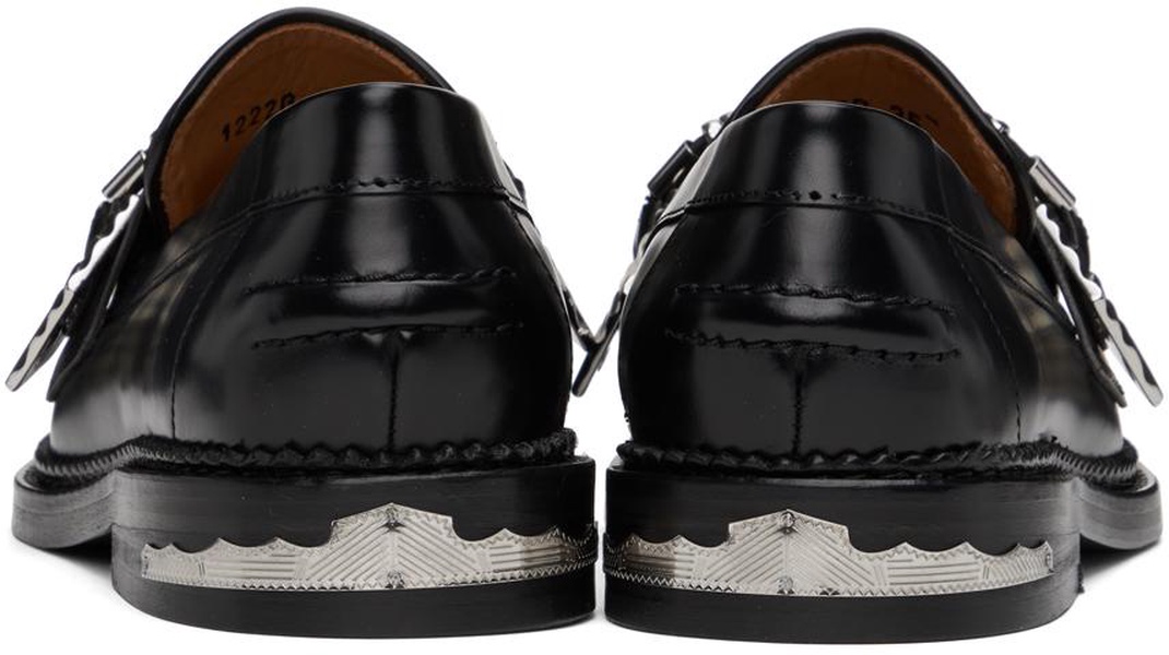 SSENSE Exclusive Black Hardware Loafers