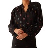 poet blouse in evening star