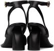 Black Small Heeled Sandals