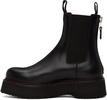 Black Single Stack Chelsea Boots