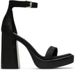 Black Matrix Heeled Sandals