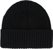 Moncler Logo Patch Cable Knit Beanie