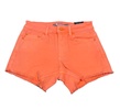 kids brittany denim shorts in neon orange