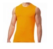 sport muscle tank top shirt in orange