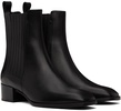 Black Neil Leather Ankle Boots