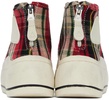 SSENSE Exclusive Red & Green Kurt High Top Sneakers