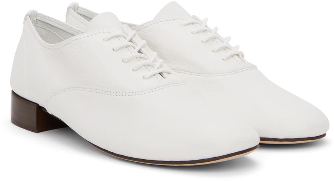 White Zizi Oxfords