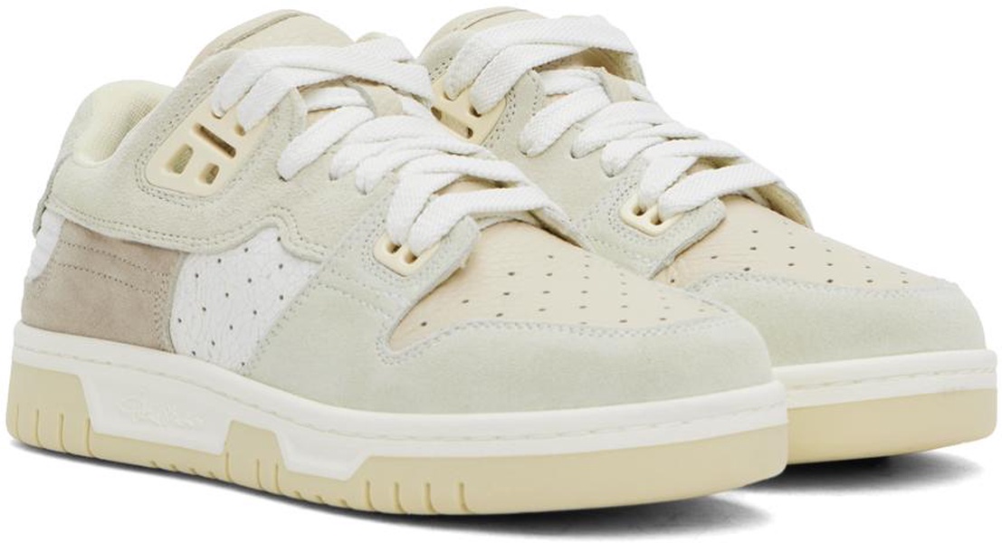 Beige Low Top Sneakers