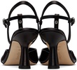 Black Saskia Heels