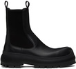 Black Leather Chelsea Boots