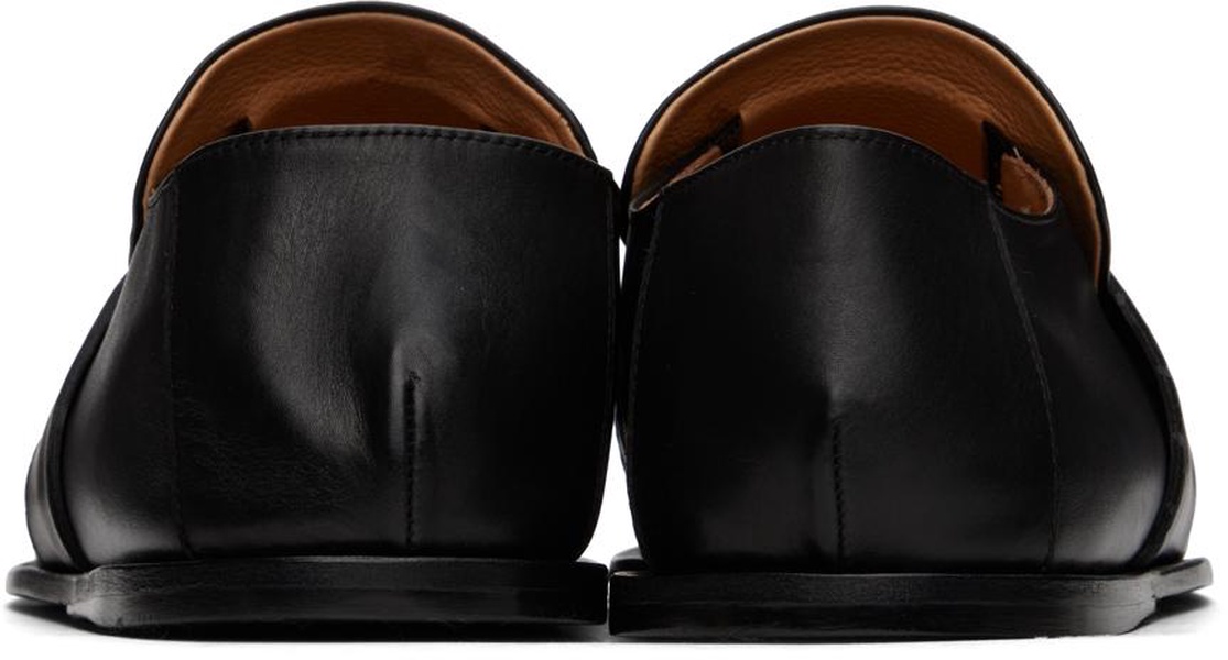 Black Spatola Loafers