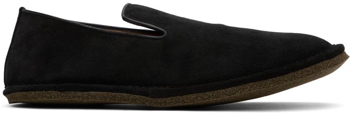 Black Slip-On Loafers