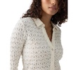 Women's Dreamgirl Lace Button-Up Shirt