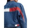 Women's Claire Cropped Denim Flag Jacket