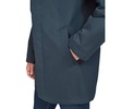 Men's Rain Coat with Removable Hood 