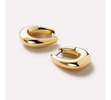 Gold Huggie Earrings - Amaya