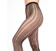 Women's Open-Work Striped Tights