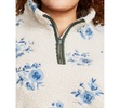 Trendy Plus Size Floral-Embroidered Fleece Pullover, Created for Macy's