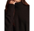 Women's Mock Neck Long-Sleeve Tunic Sweater