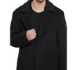 Men's Wool Blend Coat with Removable Quilted Bib