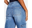 Women's High Rise Utility Denim Jeans 