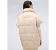 Women's Quilted Oversized Tapered Vest Jacket