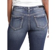 Banning Skinny Faded Mid Rise Crop Jeans