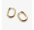 Gold Hoop Earrings - Rox Small