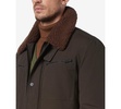 Men's Randall Insulated Waxed Cotton Aviator Jacket with Fleece Collar