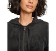 Women's Tech Cord Zip-Front Drop-Shoulder Hoodie