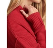 Women's Mock Neck Waffle-Knit Sweater