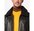 Men's Wallack Distressed Leather Aviator Jacket