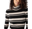 Women's Essential Striped Turtleneck 