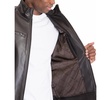 Men's Perforated Faux Leather Moto Jacket, Created for Macy's