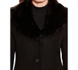 Petite Faux-Fur-Collar Coat