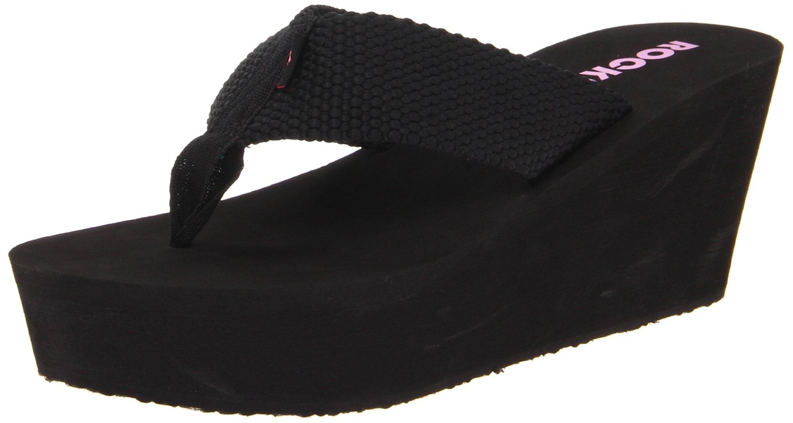 Rocket Dog Women's Diver Comfort Foam Wedge Flip Flop Sandal