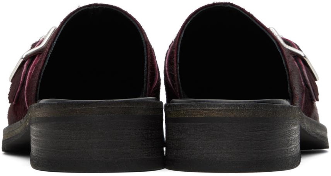 Burgundy Camion Mules