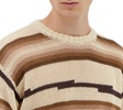 Stüssy Tonal Striped Knitted Jumper