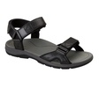 men's canoe leo sandal in black