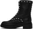 Nola embellished leather ankle boots