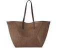 Softy Velour suede tote bag