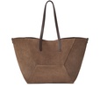 Softy Velour suede tote bag