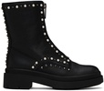 Nola embellished leather ankle boots