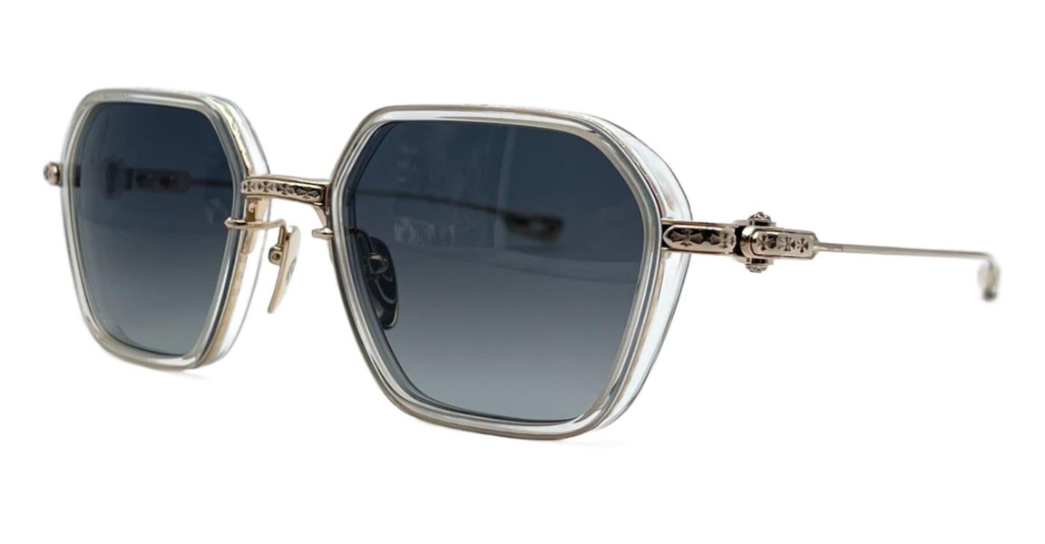 Danger Zone - Crystal / Gold Plated Sunglasses