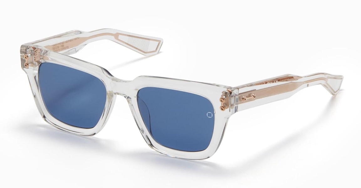 Pyxis - Crystal Clear / White Gold Sunglasses