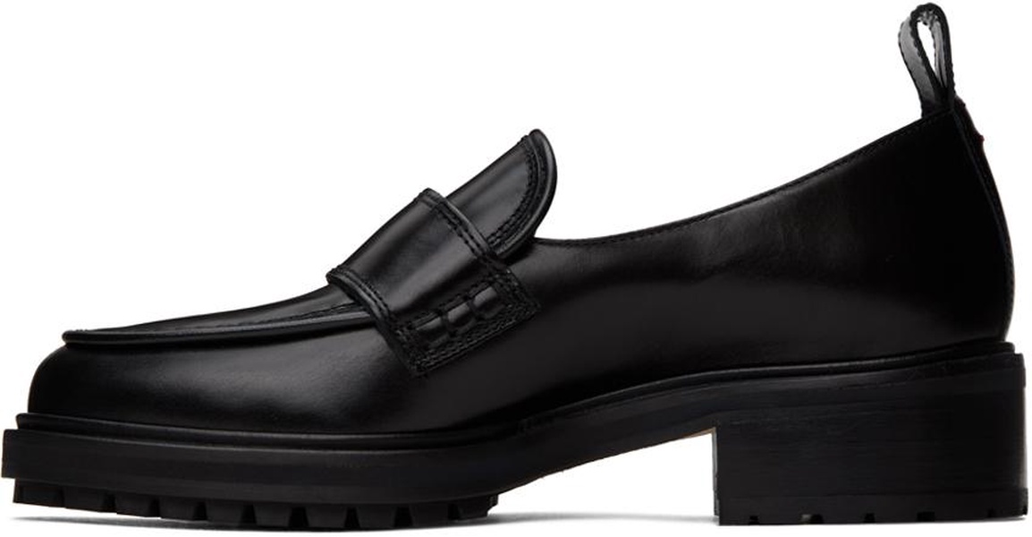 Black Ruth Calf Loafers